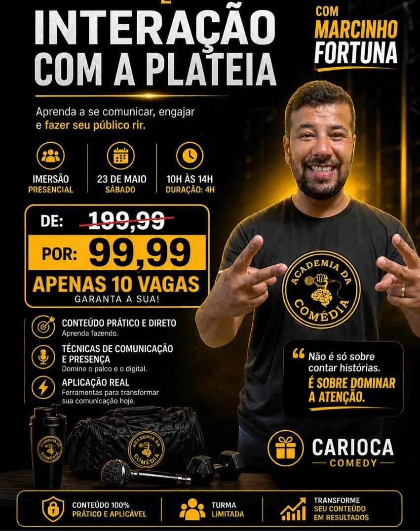 INTERAÇÃO COM A PLATEIA