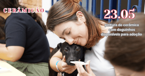 Imagem do evento Cerâmicão SP - (Pintura de Cerâmica com filhotes para adoção)