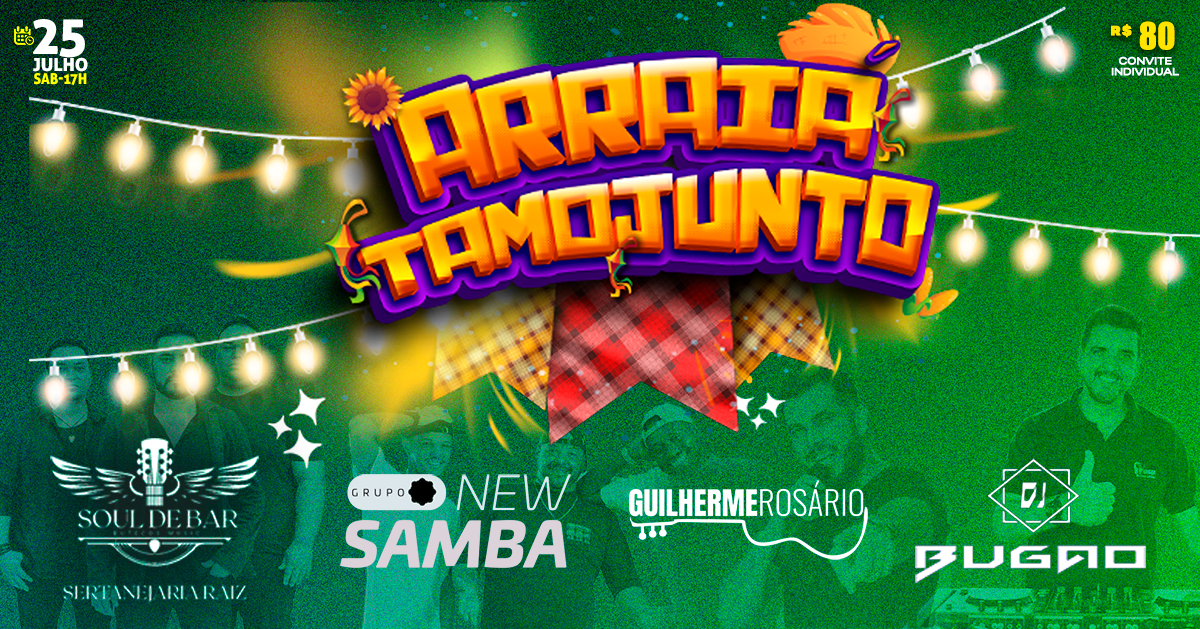 ARRAIÁ TAMOJUNTO 2026 - Santa Bárbara d'Oeste, SP