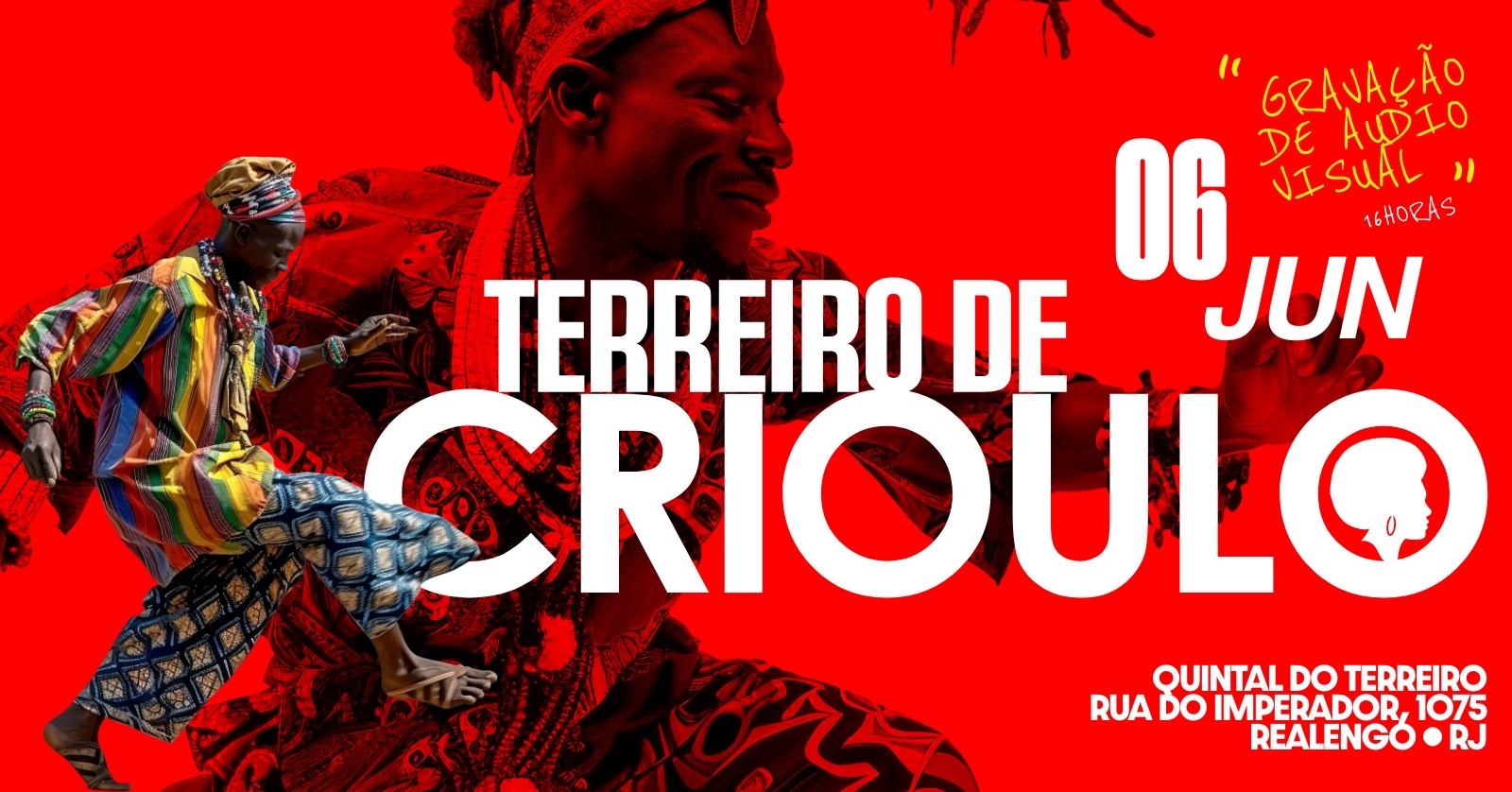 Terreiro de Crioulo - Gravação de Áudio Visual - Rio de Janeiro, RJ