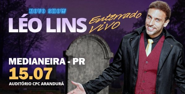 Imagem do evento LÉO LINS EM MEDIANEIRA - PR