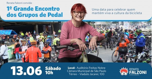 Imagem do evento 1º Grande Encontro dos Grupos de Pedal