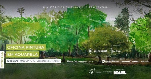 Imagem do evento Oficina Pintura em Aquarela