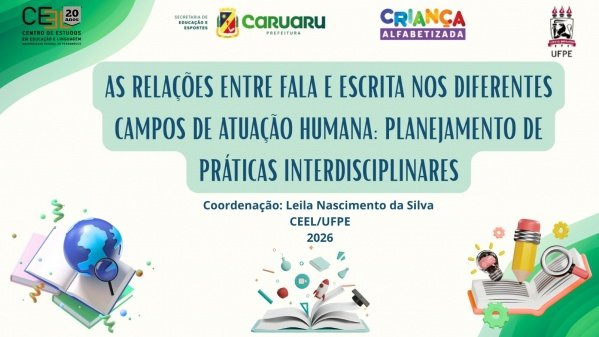 Imagem do evento 3° ANO - FORMAÇÃO PCA LÍNGUA PORTUGUESA - TARDE E NOITE - MAIO