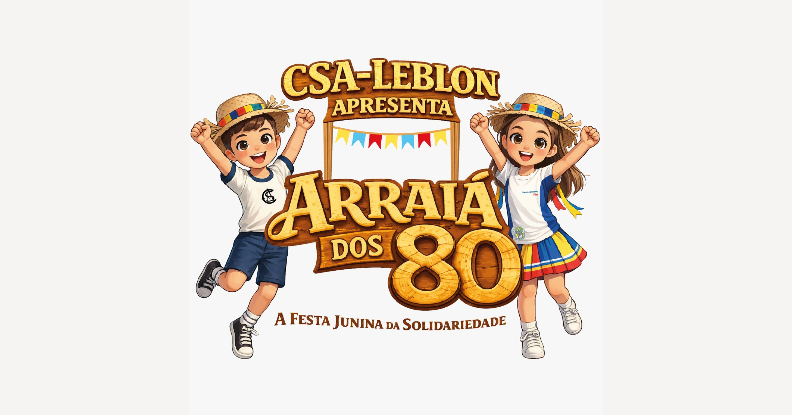 Arraiá CSA Leblon 2026 - A Festa Junina da Solidariedade - Rio de Janeiro, RJ