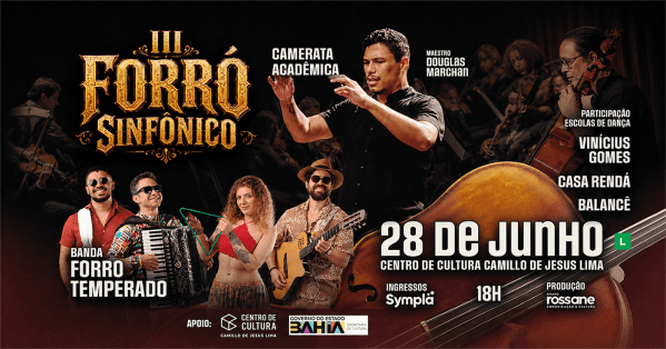 Imagem do evento III FORRÓ SINFÔNICO - Vitória da Conquista