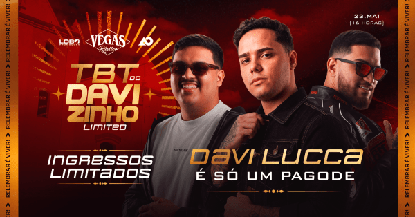 Imagem do evento TBT DO DAVIZINHO LIMITED