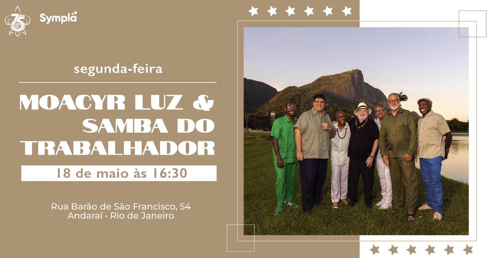 Moacyr Luz e Samba do Trabalhador 18 de maio!