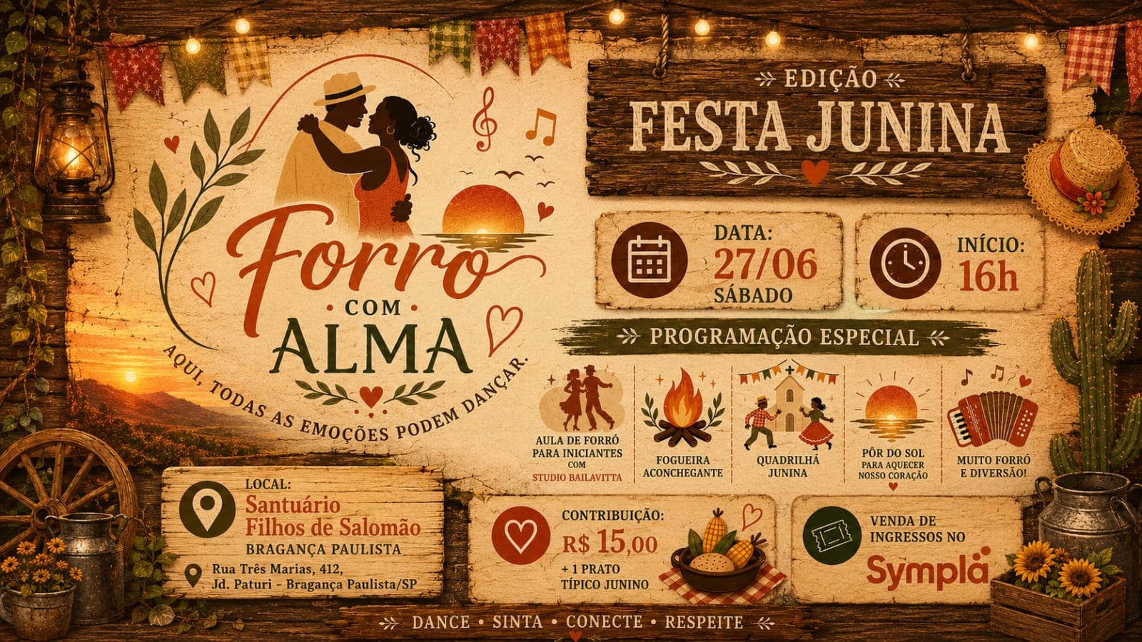 Forró com Alma - Edição Junina - Bragança Paulista, SP