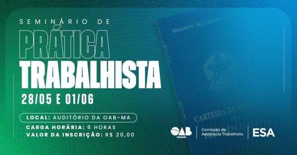 Imagem do evento SEMINÁRIO DE PRÁTICA TRABALHISTA