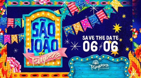 Imagem do evento São João do Tempero! dia 06 de Junho às 16h