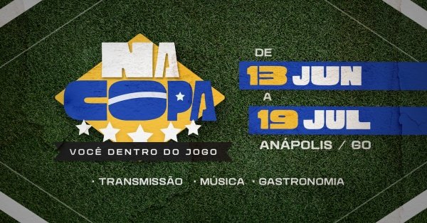 Imagem do evento Na Copa - Anápolis/GO