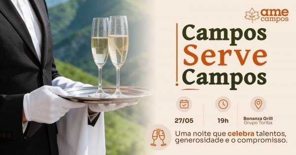 Imagem do evento Campos Serve Campos | AME Campos do Jordão