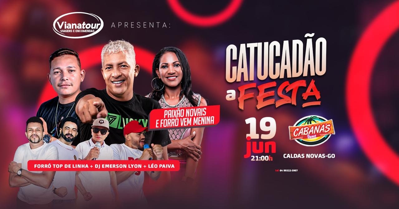 Forró Vem Menina - Caldas Novas, GO