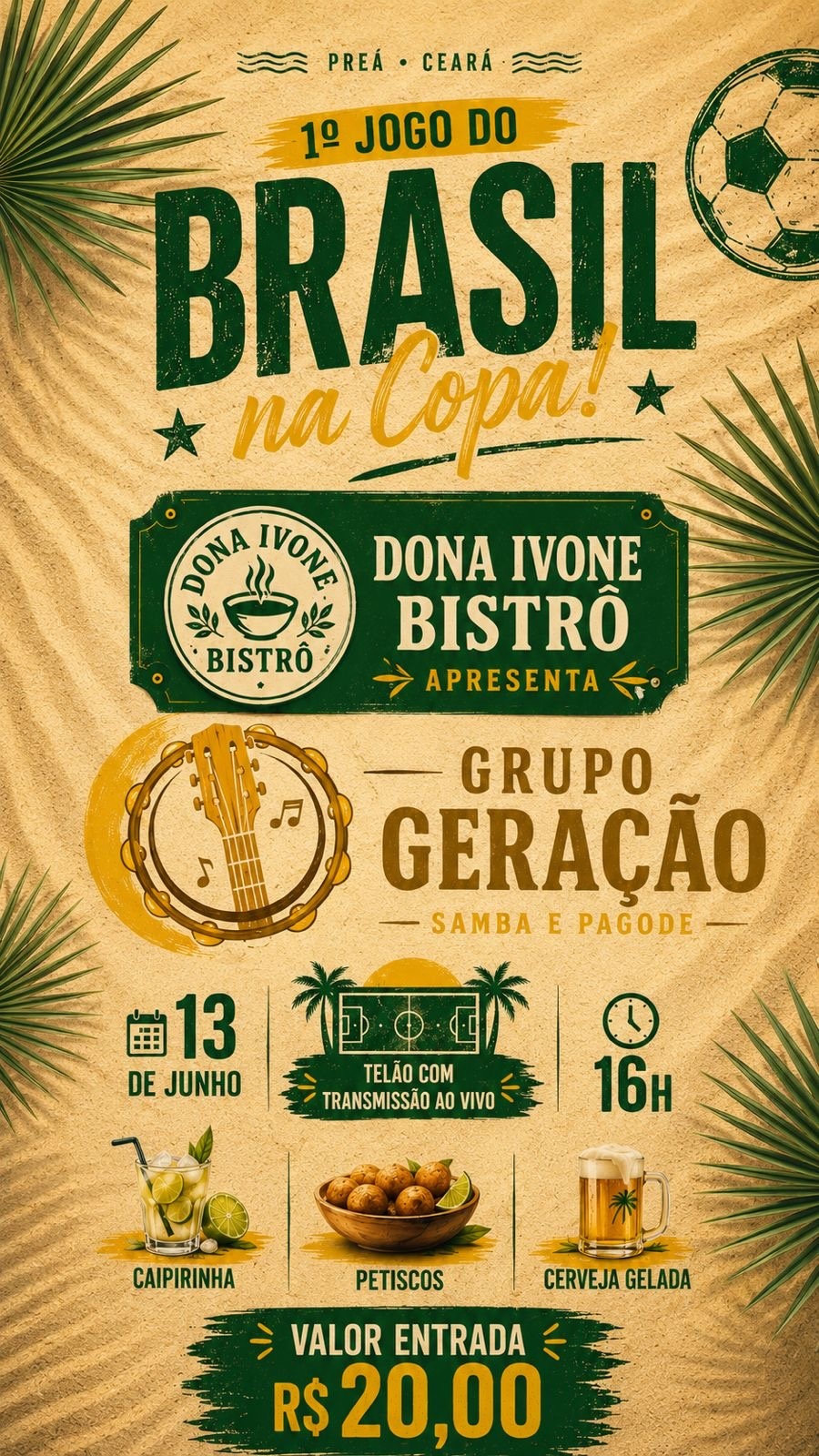 Brasil - Copa do Mundo no Preá - Cruz, CE