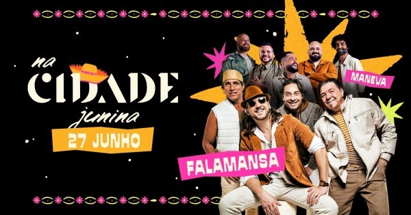 Imagem do evento na Cidade Junina Falamansa e Maneva