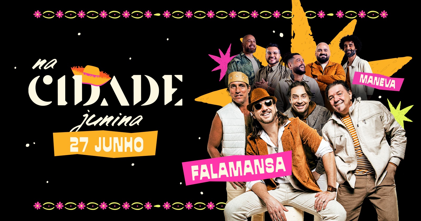 Na Cidade Junina Falamansa e Maneva em Belo Horizonte
