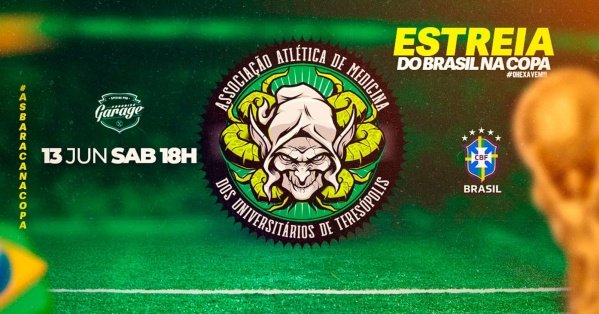 Imagem do evento BRASIL NA COPA DO MUNDO - ASBARACA MEDICINA