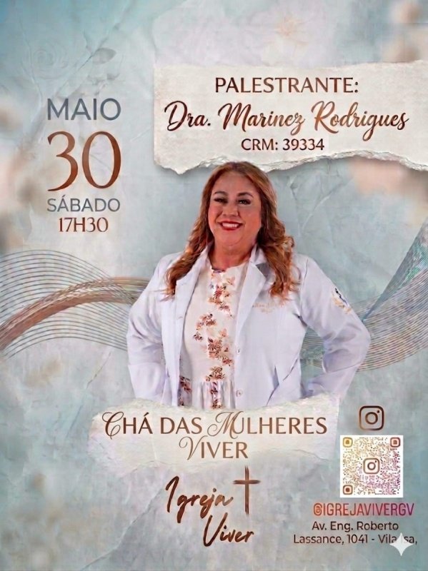 Imagem do evento Chá das mulheres viver