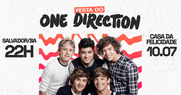 Imagem do evento Festa do One Direction | Salvador/BA 