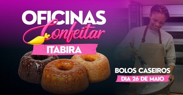 Imagem do evento Oficina Confeitar: Itabira