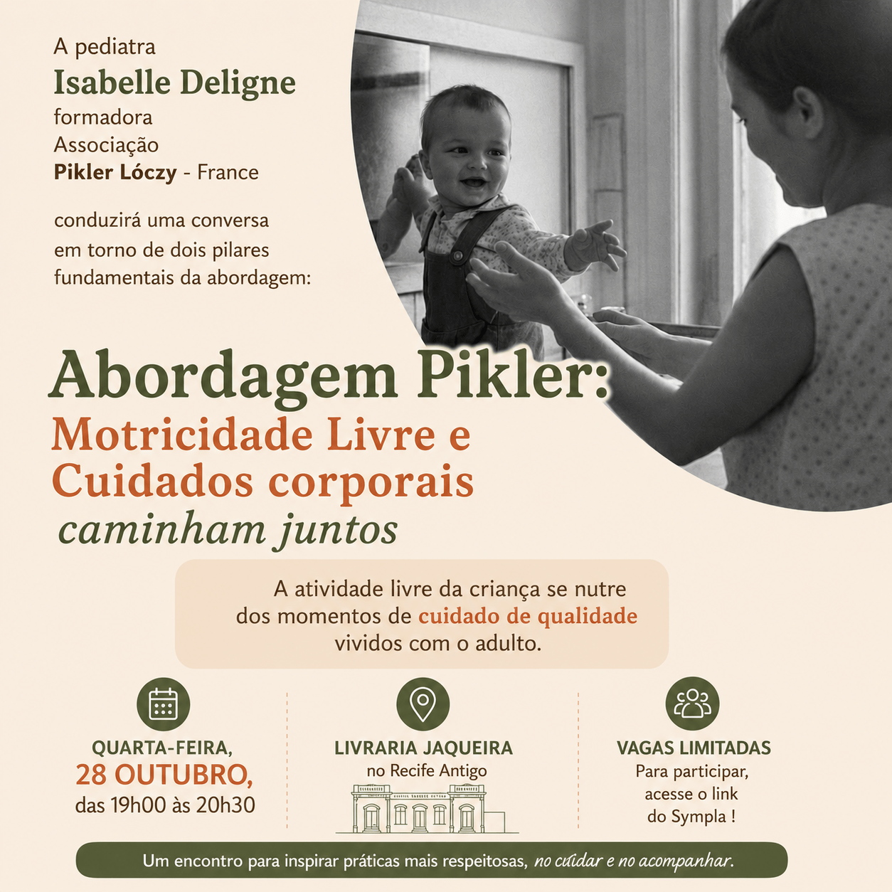 Imagem da fonte — Abordagem Pikler: Motricidade Livre e cuidados corporais caminham juntos