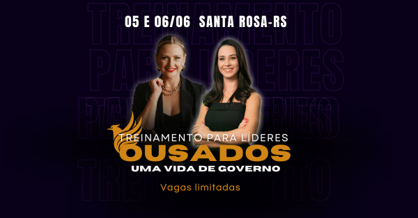 Imagem do evento TREINAMENTO PARA LÍDERES OUSADOS