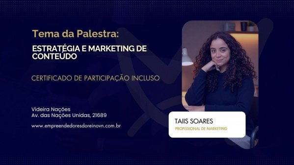 Imagem do evento Estratégia e Marketing de Conteúdo (Gratuito)