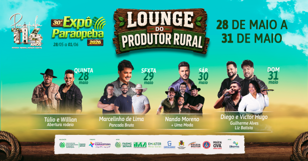 Imagem do evento LOUNGE PRODUTOR RURAL