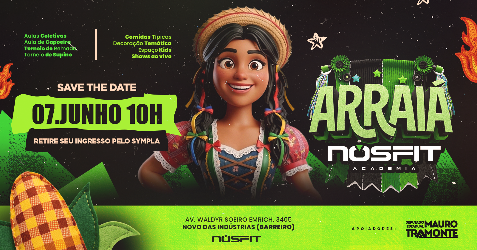 1º ARRAIAL DA NOSFIT - Belo Horizonte, MG