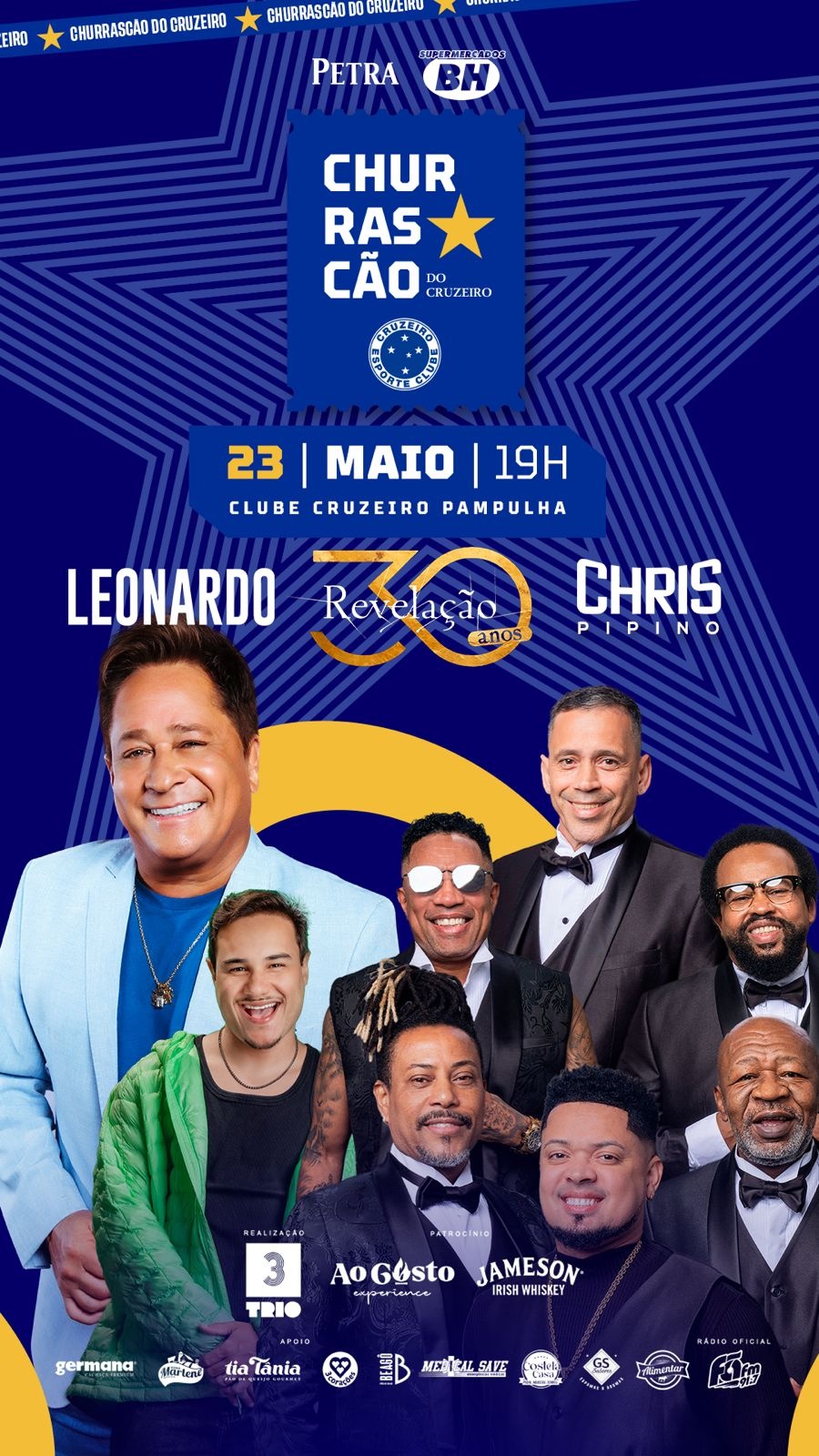 CHURRASCÃO DO CRUZEIRO 2026 em Belo Horizonte - Sympla