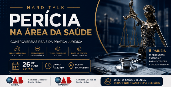 Imagem do evento Hard Talk em Perícia na Saúde: controvérsias reais da prática jurídica