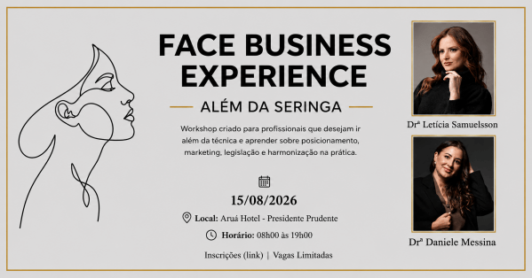 Imagem do evento FACE BUSINESS EXPERIENCE - Além da Seringa