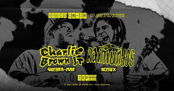 Imagem do evento Charlie Brown Jr & Raimundos - Quebra-Mar e NoSux