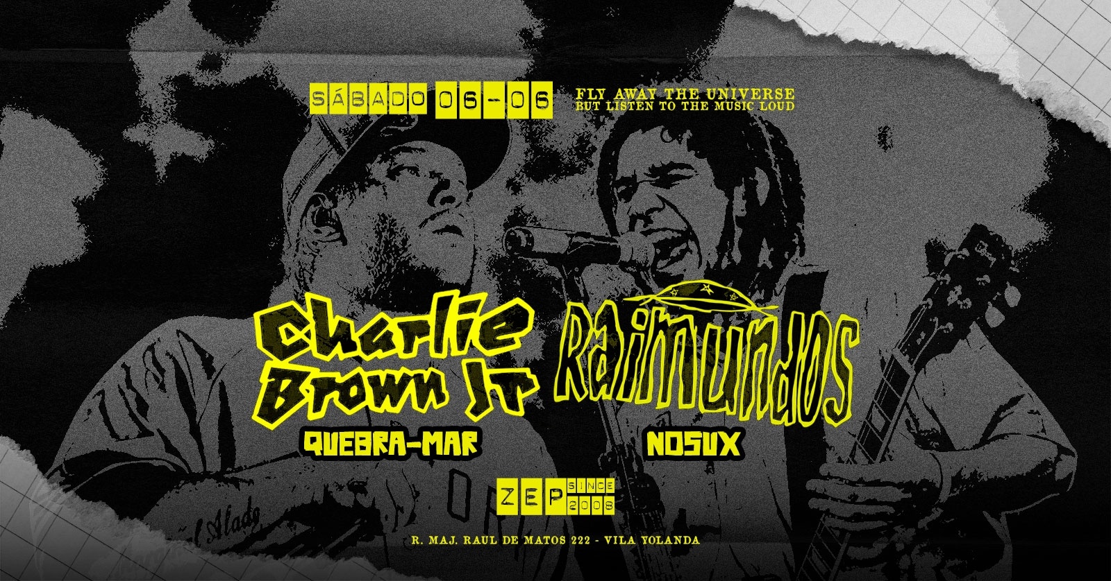 Charlie Brown Jr & Raimundos - Quebra-Mar e NoSux - Foz do Iguaçu, PR