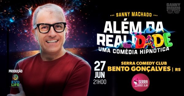 Imagem do evento SANNY MACHADO - ALÉM DA REALIDADE