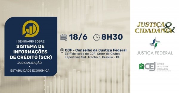 Imagem do evento I Seminário sobre os Impactos da Judicialização do SCR