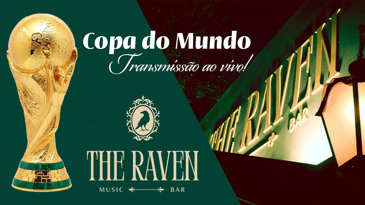 BRASIL x HAITI: Transmissão da Copa do Mundo no The Raven Music Bar - São Paulo, SP