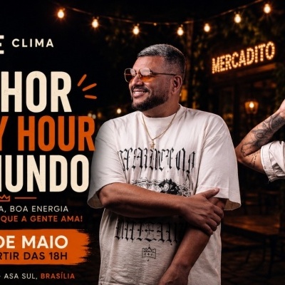 Melhor Happy Hour do Mundo em Brasília - Sympla