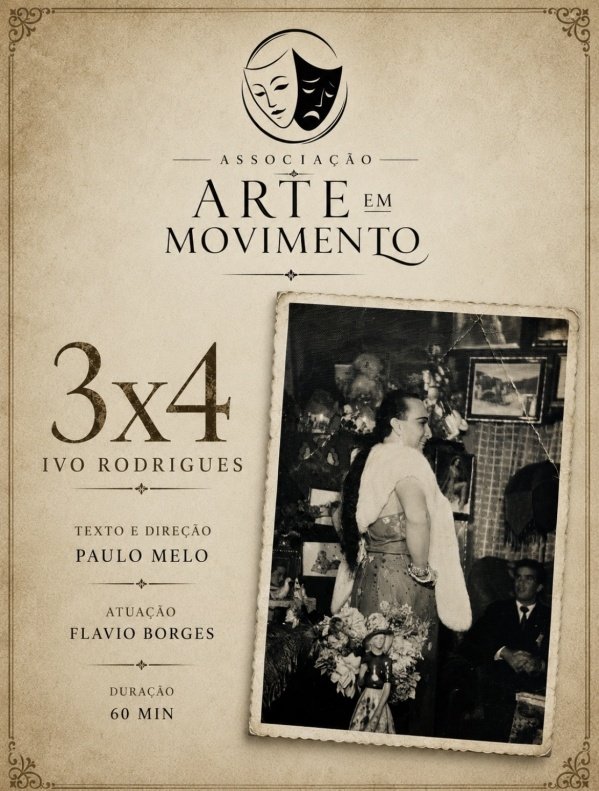Imagem do evento Ivo Rodrigues 3x4