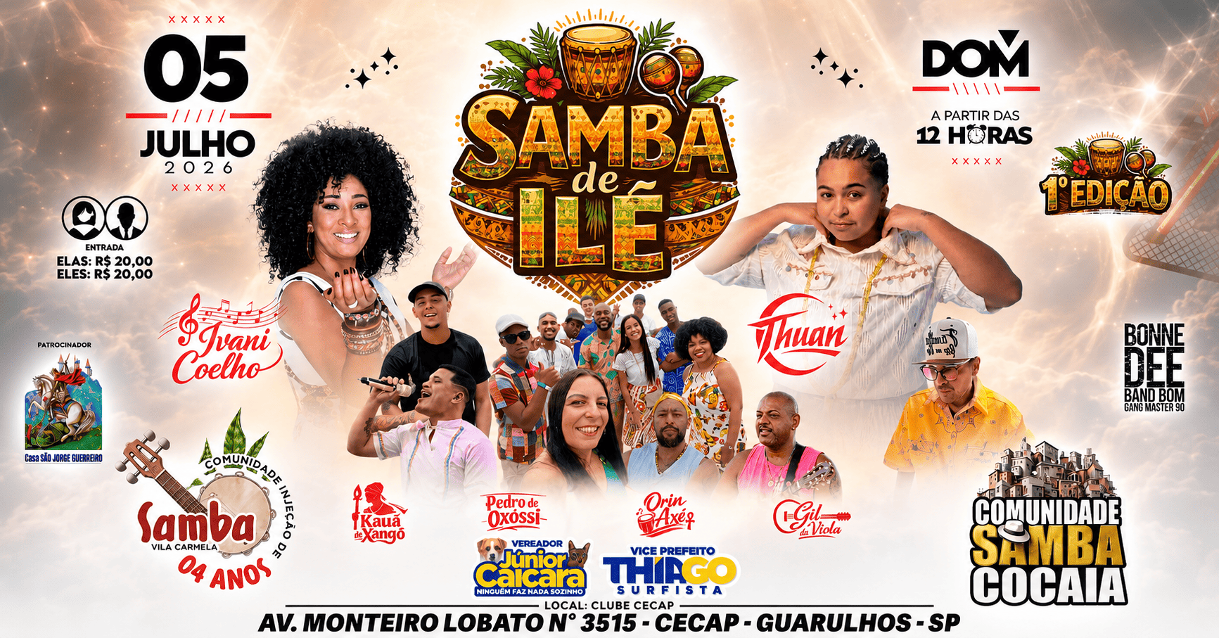SAMBA DE ILÊ - Guarulhos, SP