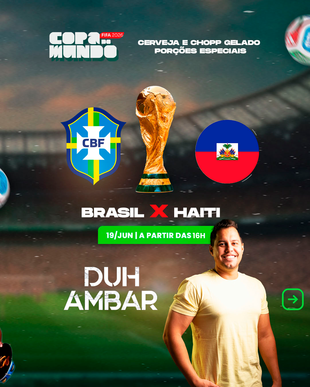 Arena Dom Caneco - Brasil x Haiti / Duh Âmbar - São João da Boa Vista, SP