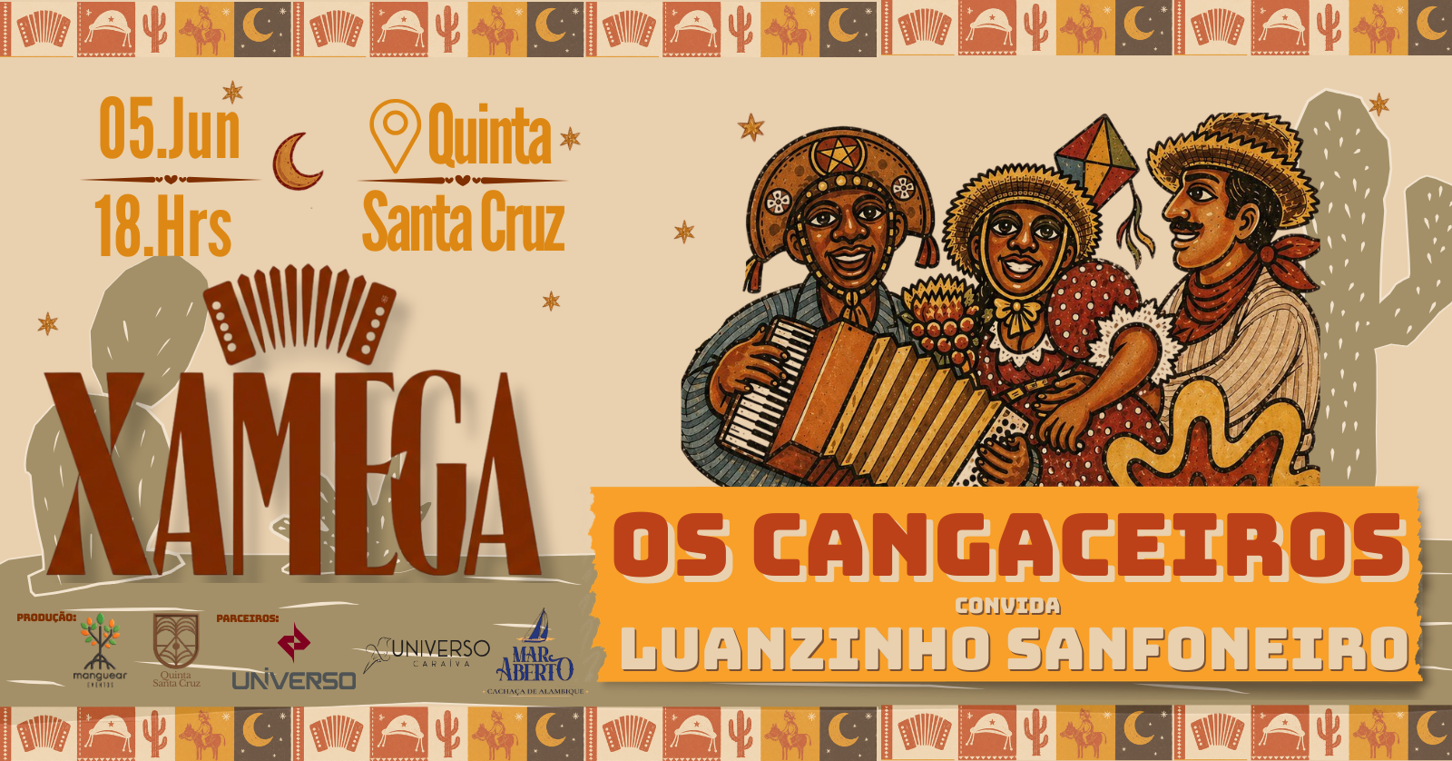 XAMEGA - Santa Cruz Cabrália, BA