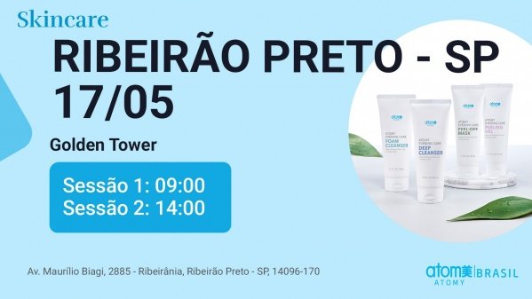 Imagem do evento Skincare com produtos Coreanos - Ribeirão Preto / SP