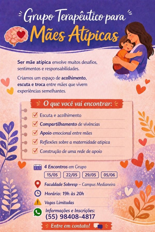 Imagem do evento Grupo Terapêutico para Mães Atípicas