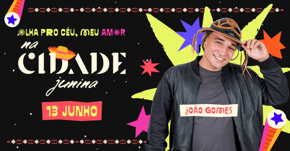 Imagem do evento na Cidade Junina  João Gomes