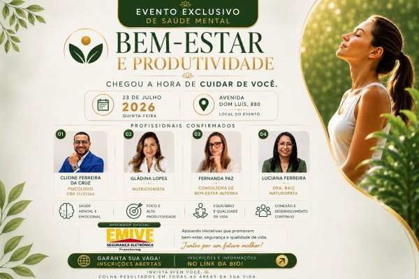Imagem do evento Bem-estar e produtividade