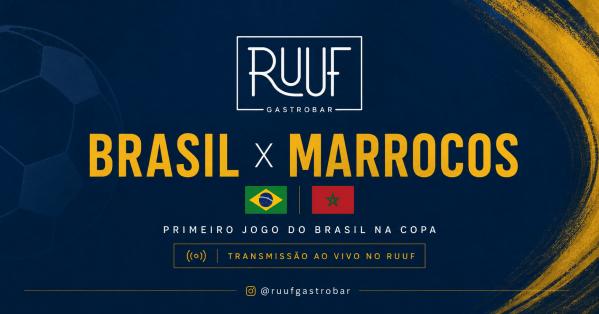 Imagem do evento COPA NO RUUF - BRASIL x MARROCOS