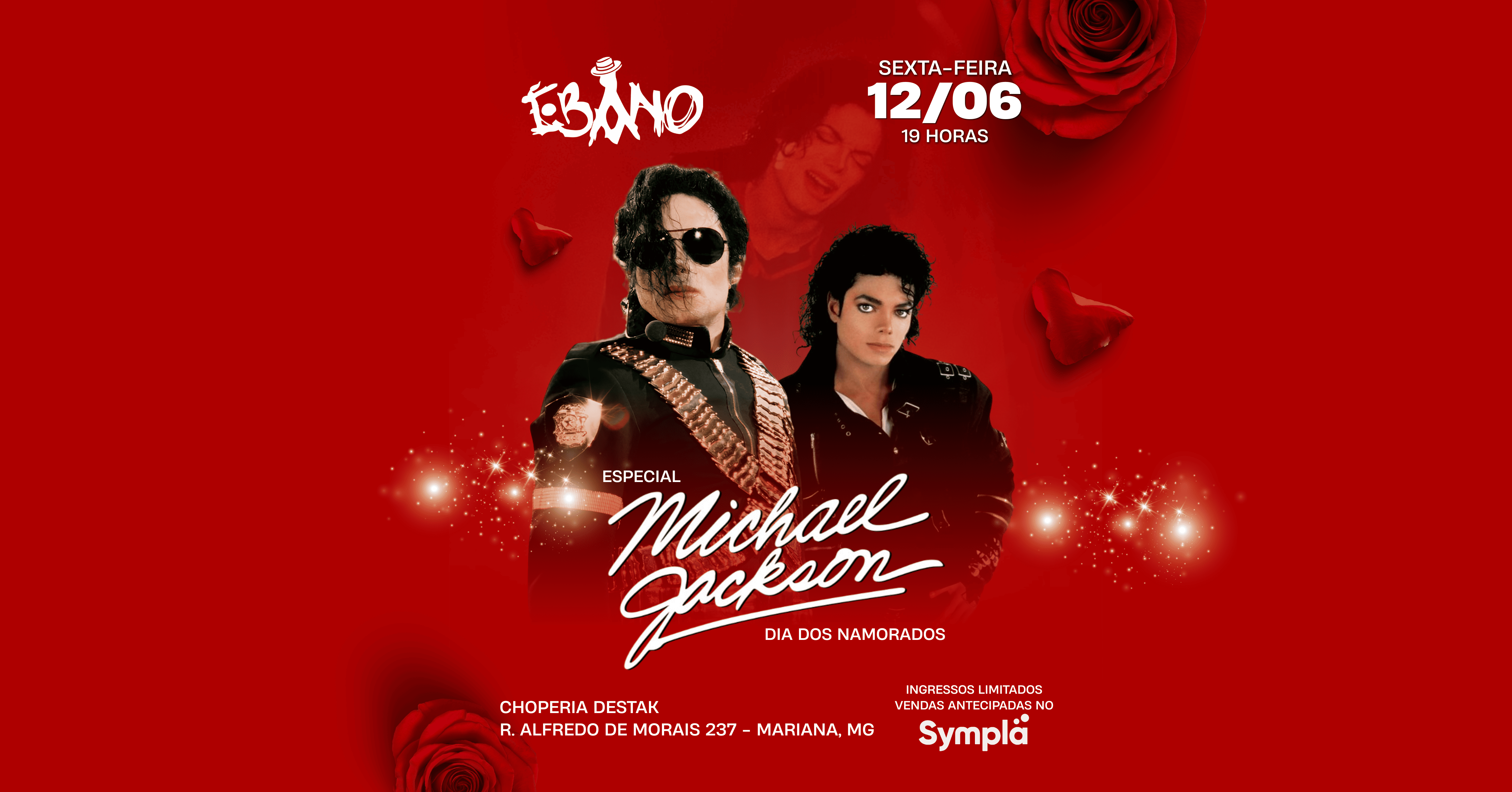 Baile Ébano Especial Michael Jackson - Mariana, MG