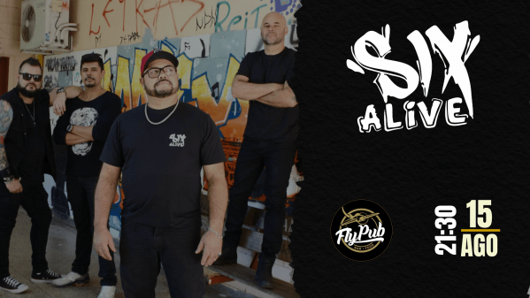 Imagem do evento Fly Pub | Six Alive 